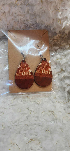 Sublimation Hook Ear Rings