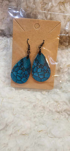 Sublimation Hook Ear Rings