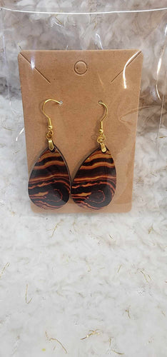Sublimation Hook Ear Rings