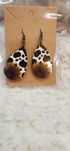 Sublimation Hook Ear Rings