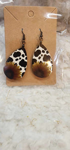 Sublimation Hook Ear Rings