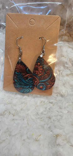 Sublimation Hook Ear Rings