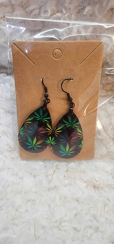 Sublimation Hook Ear Rings