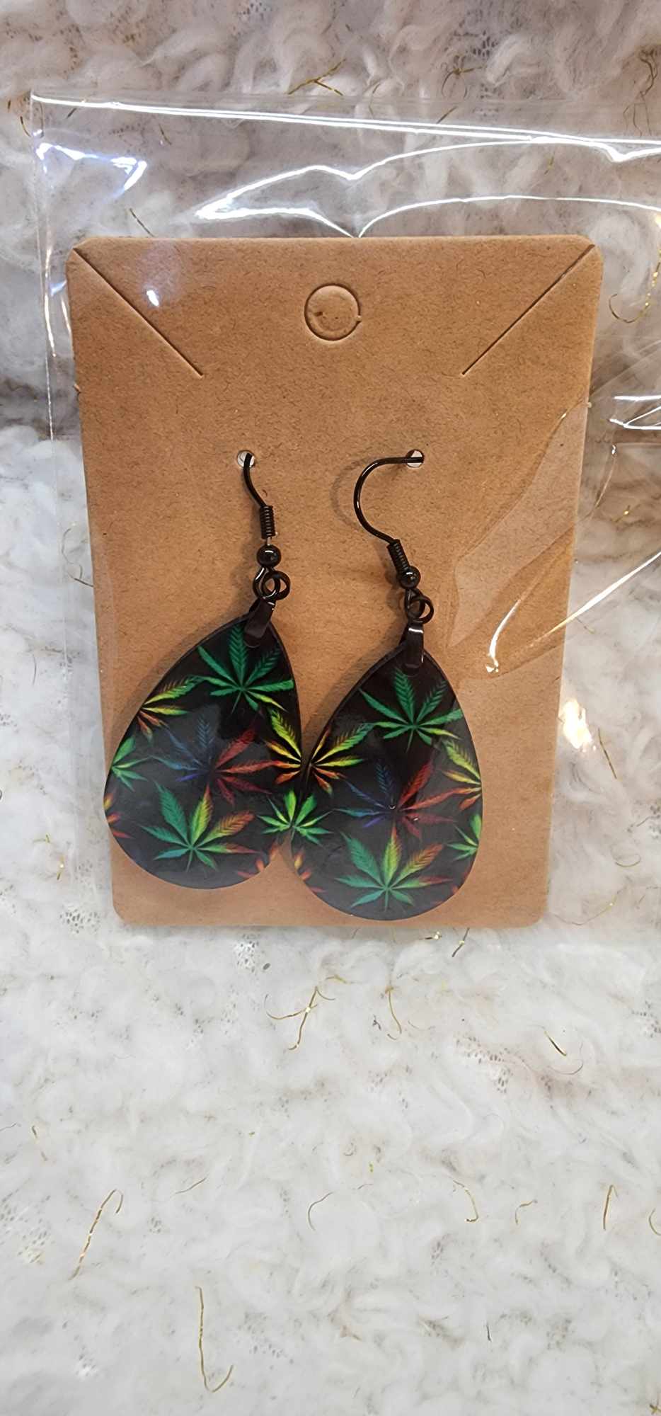 Sublimation Hook Ear Rings