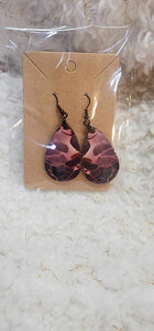Sublimation Hook Ear Rings