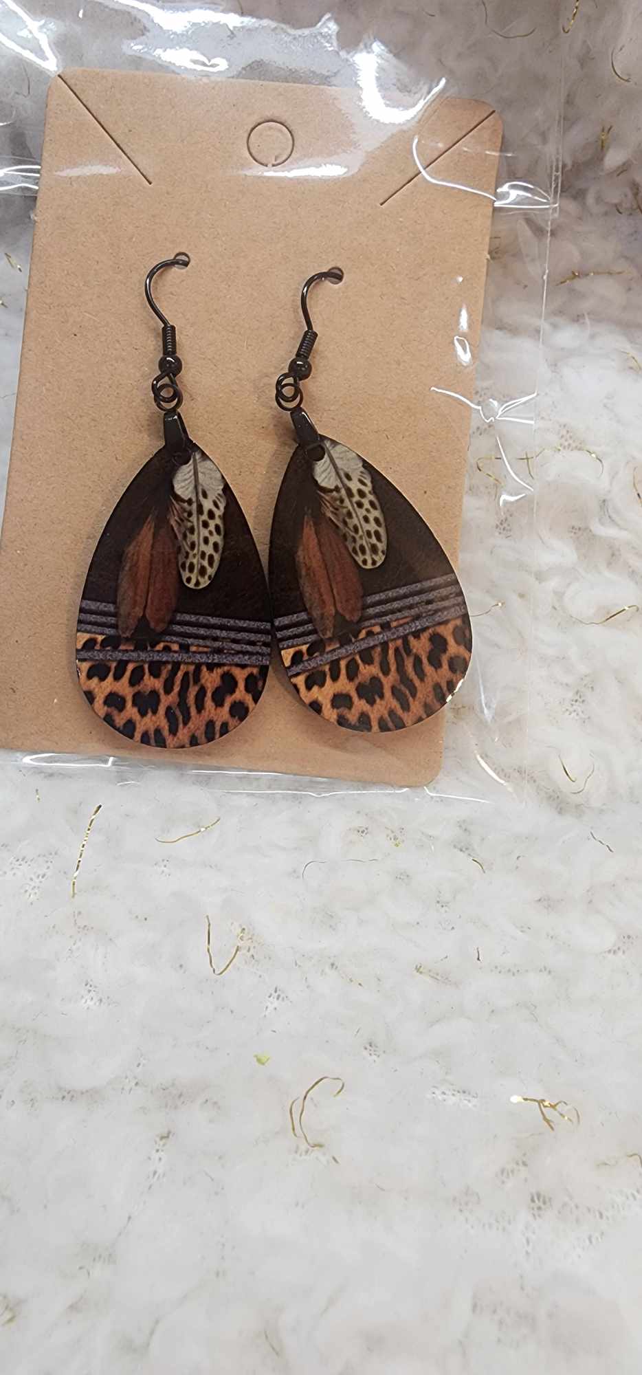 Sublimation Hook Ear Rings