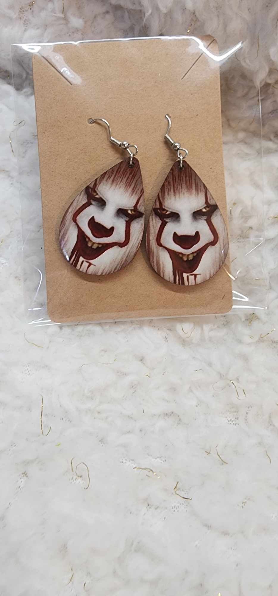Sublimation Hook Ear Rings