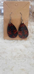 Sublimation Hook Ear Rings
