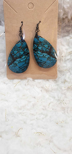 Sublimation Hook Ear Rings