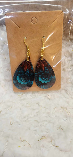 Sublimation Hook Ear Rings
