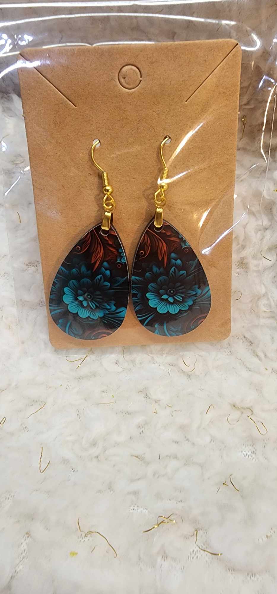 Sublimation Hook Ear Rings