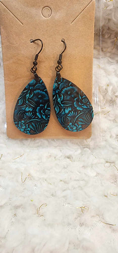Sublimation Hook Ear Rings