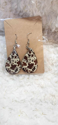 Sublimation Hook Ear Rings