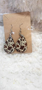 Sublimation Hook Ear Rings