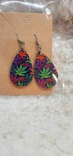 Sublimation Hook Ear Rings