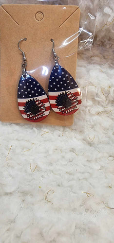 Sublimation Hook Ear Rings
