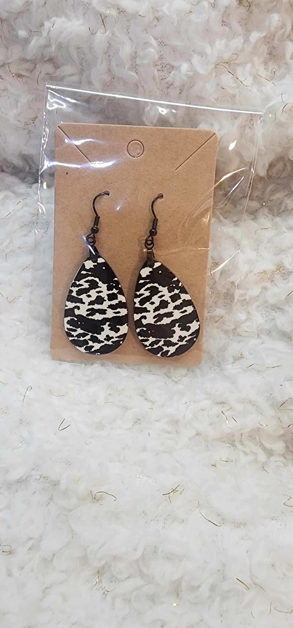 Sublimation Hook Ear Rings