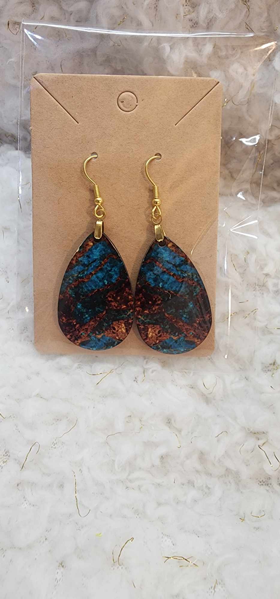 Sublimation Hook Ear Rings