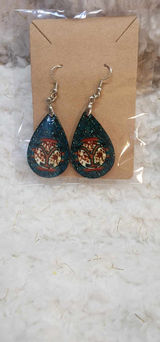 Sublimation Hook Ear Rings