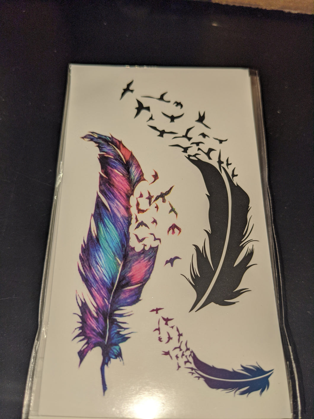Feather/Birds Temporary tattoos